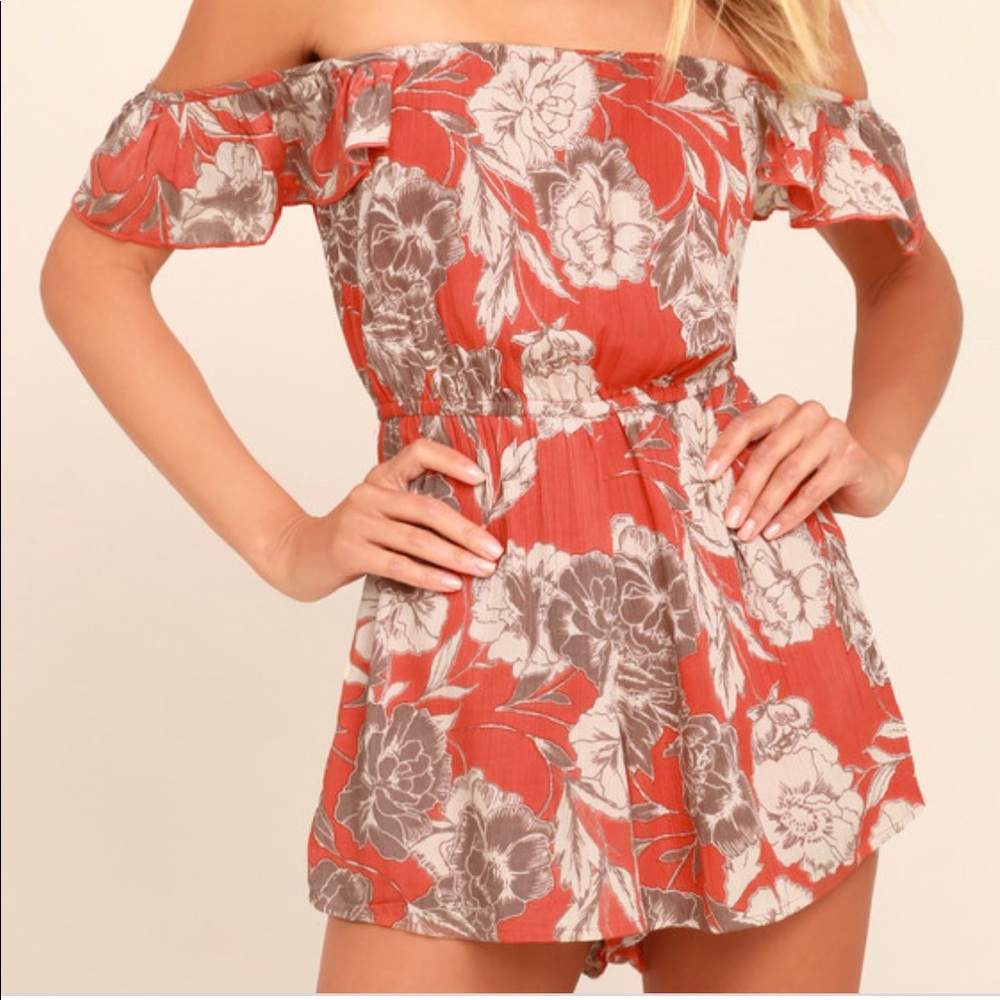 Lulu’s Off The Shoulder Romper